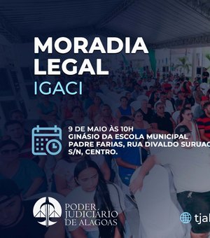 Moradia Legal beneficia quase cem famílias de Igaci nesta quinta (9)