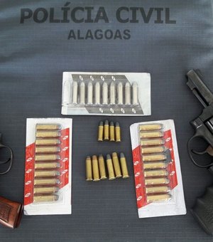 Homem é preso por porte ilegal de arma de fogo na feira da troca em Arapiraca