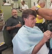 Escoltado pela PF, Bolsonaro fez segundo corte de cabelo em 2 dias