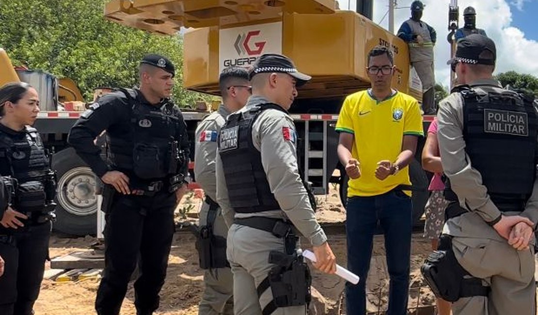 Líder comunitário tenta impedir a instalação de postes da Equatorial em Craíbas e é ameaçado de prisão