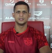 Antes da estreia na Copa do Nordeste, Lucão fala sobre expectativas no CRB
