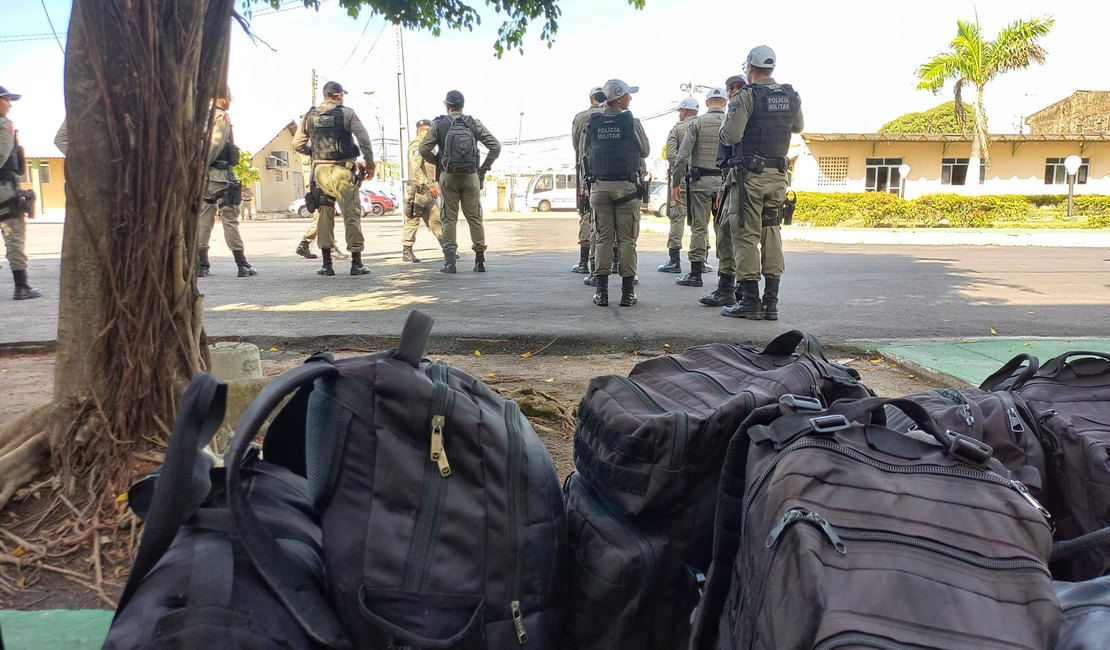 Polícia Militar embarca segundo quantitativo de tropas