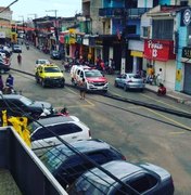 Polícia dispersa aglomeração no Centro de Porto Calvo