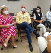 [Vídeo] Tereza Nelma cumpre agenda com prefeituras e empresários no Hospital de Amor em Arapiraca