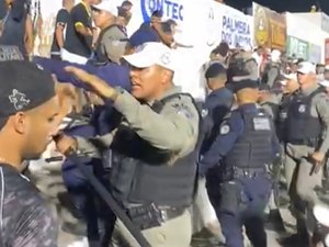Prefeitura de Palmeira diz que não houve excessos da Guarda Municipal e Polícia Militar na ação para conter briga entre torcedores alvinegros