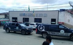 Polícia Militar foi acionada para a Prefeitura de Novo Lino