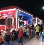 [Vídeo] Arapiraca é a primeira cidade do Brasil a receber a Caravana Iluminada Coca-Cola 2019
