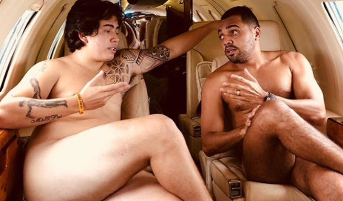 Whindersson Nunes publica nude ao lado de outro artista e Neymar recebe convite para participar
