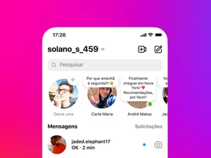 Instagram cria 'notas' em aba de mensagens com limite de 60 caracteres e duração de 24 horas