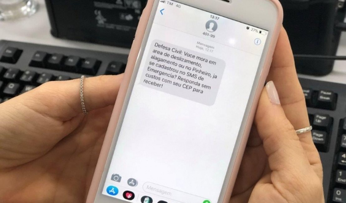 Moradores do Pinheiro receberão SMS para se cadastrar em serviço de alerta
