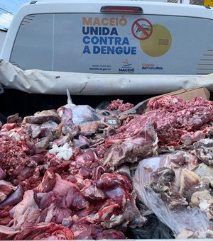 Vigilância Sanitária retira mais 1.200kg de alimentos impróprios de circulação