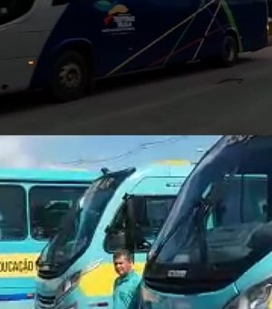 Prefeituras negam que passagem de ônibus no centro de São Miguel tenha sido provocação