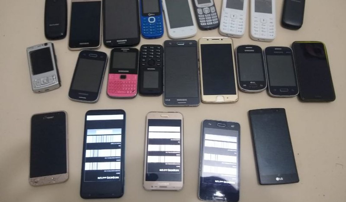 PC recupera celulares roubados em Alagoas e localizados em outros estados