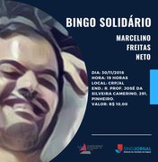 Campanha “Todos por Marcelino” promove Bingo Solidário, 30 de novembro