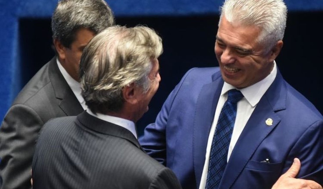 Senador Fernando Collor lamenta morte de Major Olímpio, vítima da Covid-19