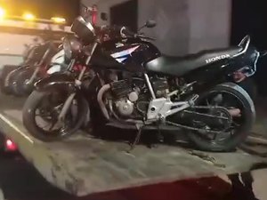Polícia apreende nove motocicletas em operação na capital