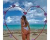 Geyse Arruda sensualiza nas praias de Maragogi