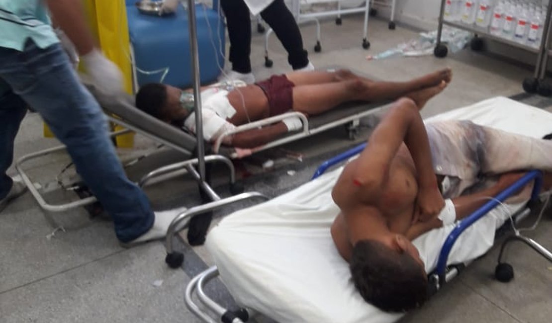 Jovem e adolescente são baleados na zona rural de Porto Calvo