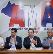 Renan Filho garante a prefeitos fazer investimentos superiores neste 2º mandato