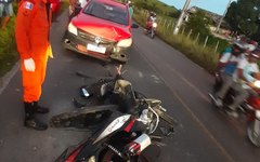 Acidente de trânsito deixa uma pessoa ferida no Passo de Camaragibe