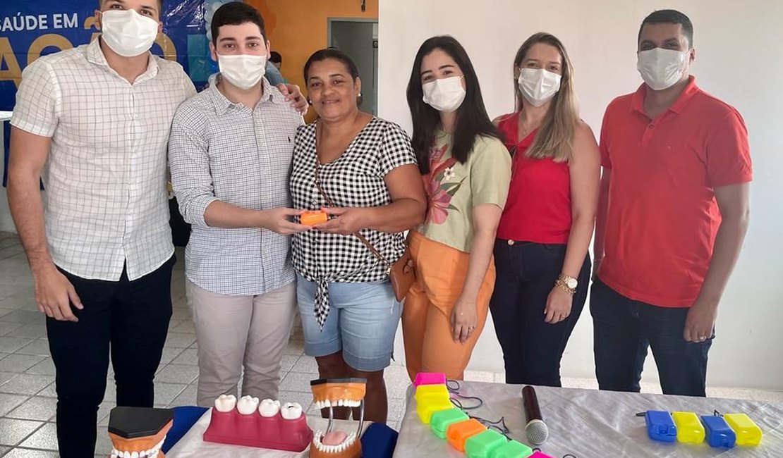 Prefeitura de Traipu promove reabilitação das funções mastigatórias com entrega de próteses