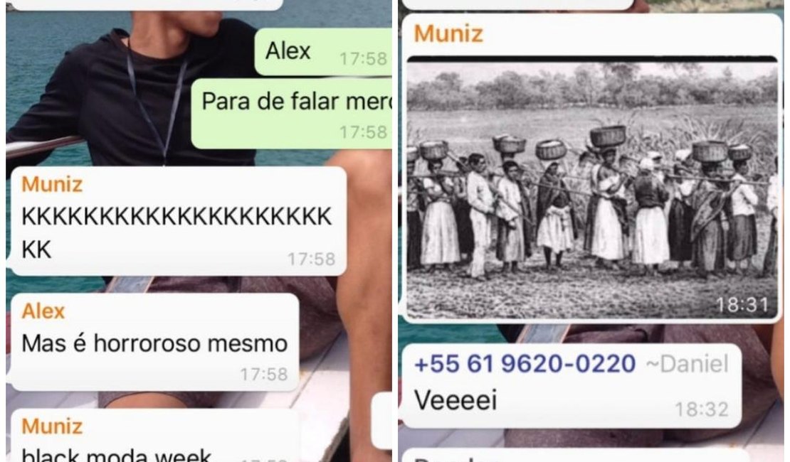Modelos negras são comparadas a escravas em conversas no Whatsapp