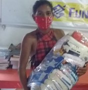 Cáritas Diocesanas beneficiam familias com cestas básicas em Arapiraca