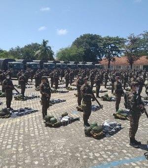 Eleições: Militares do Exército se preparam para deslocamento ao interior do Estado