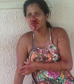 Grávida é agredida com barra de ferro no Sertão