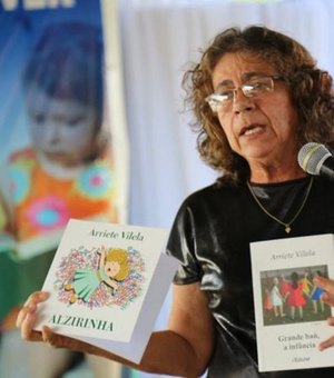 Escritora Arriete Vilela volta a Arapiraca para lançar novo livro