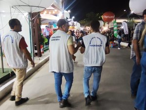 Vigilância Sanitária fiscalizou a venda de alimentos durante a Expoagro 2023