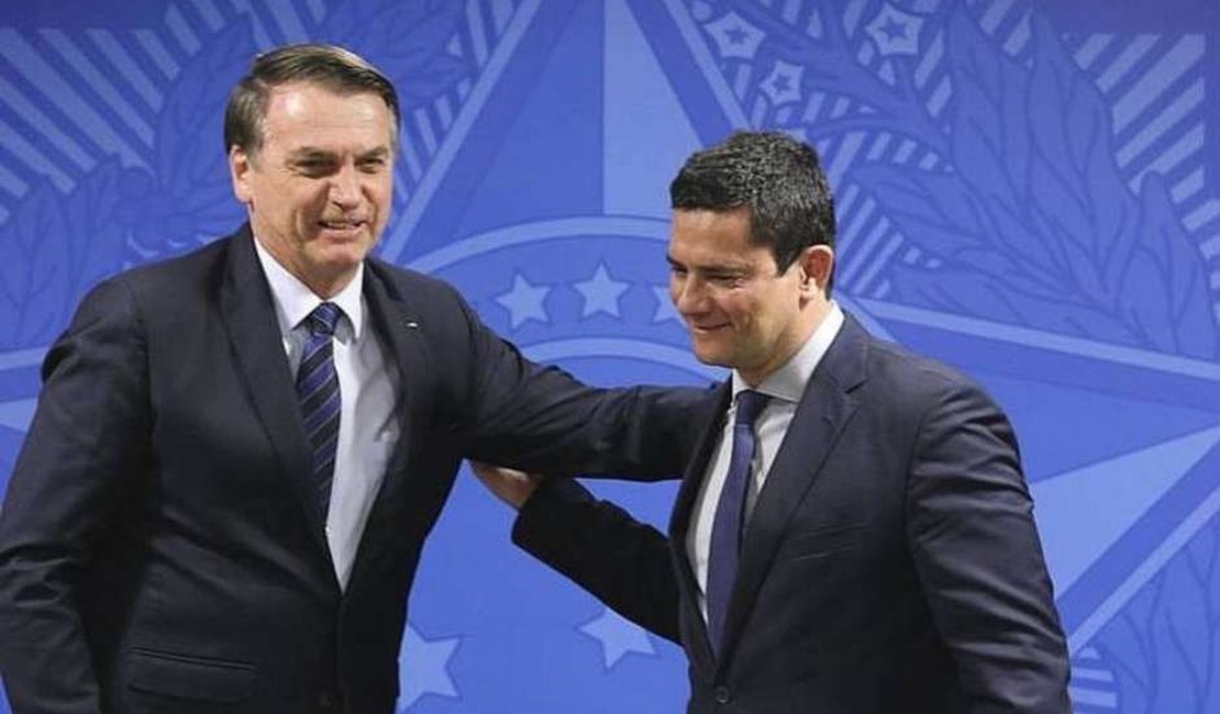 Divergências entre Bolsonaro e Moro dividem aliados