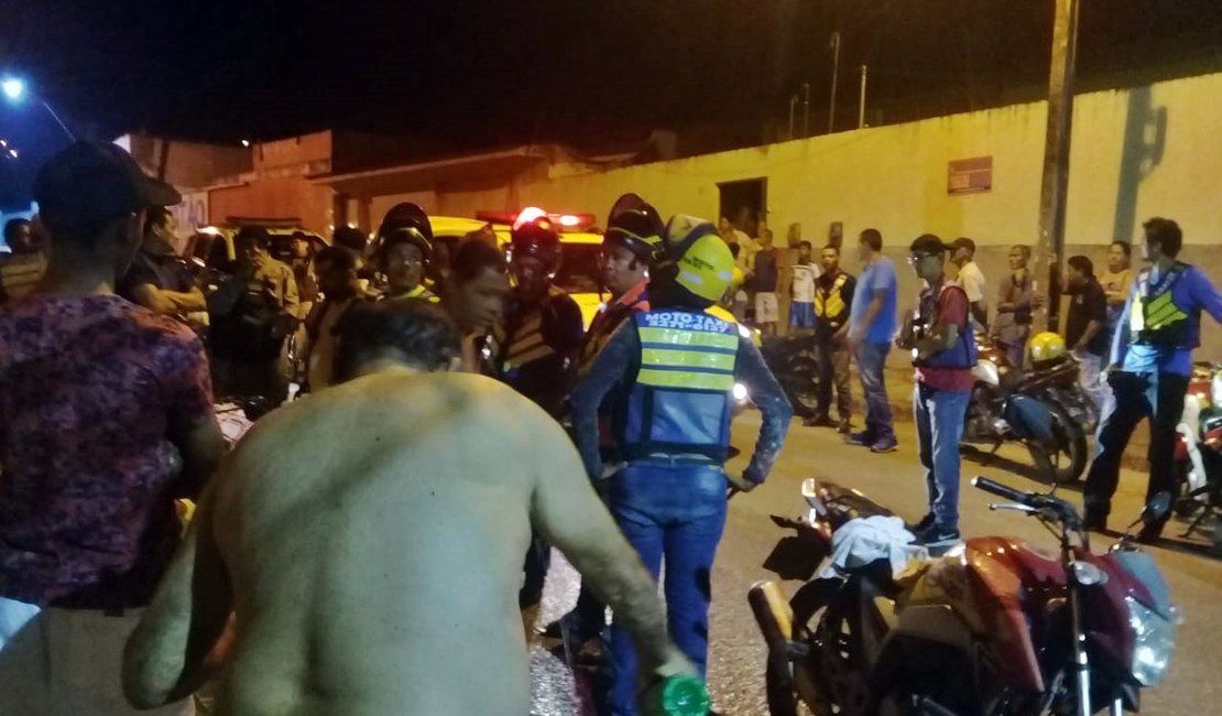 Mototaxista atingido por bala perdida morre em São Miguel dos Campos