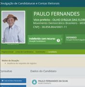 Com candidatura de vice indeferida, reeleição de Nem em Olho D’Água das Flores está comprometida