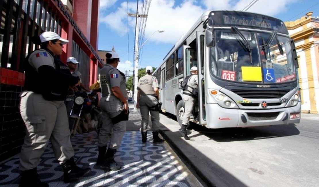 Assaltos a ônibus na capital alagoana caem 50% em janeiro, diz SSP