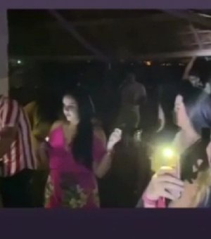 [Vídeo] Internautas divulgam imagens de festa clandestina em Arapiraca
