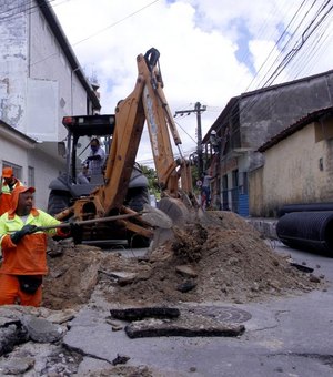 Prefeitura inicia obra de recuperação da drenagem em Cruz das Almas