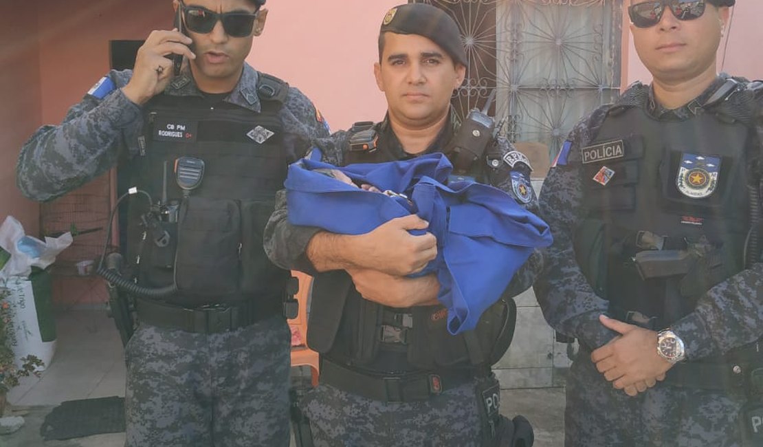 Policiais realizam parto de bebê no conjunto Village Campestre II 