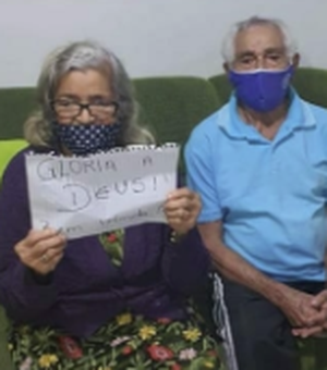 [Vídeo] Casal de idosos de 89 e 81 anos são curados da Covid-19 em Arapiraca
