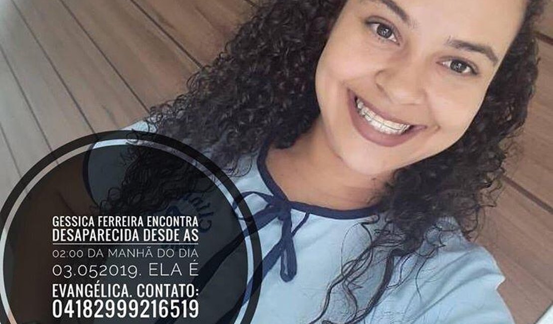 Família de jovem desaparecida não confirma que ela foi encontrada