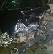 Colisão entre dois carros deixa homem ferido em Matriz do Camaragibe