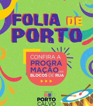 Prefeitura de Porto Calvo divulga programação do Carnaval 2023