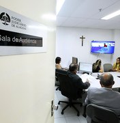Audiências por videoconferência em Alagoas aumentam 71,8% em 2017