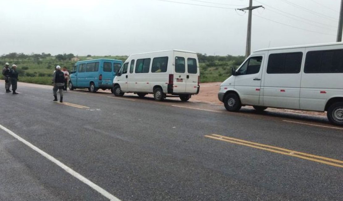 Em seis meses, cerca de 200 veículos clandestinos foram apreendidos em Alagoas