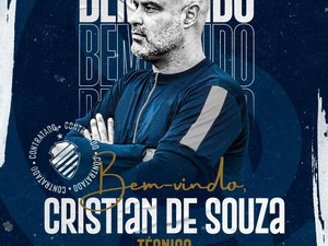 CSA anuncia Cristian de Souza como novo treinador