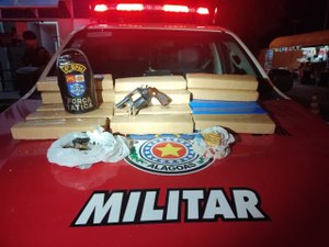 PM prende homem com 15kg de maconha em operação na parte alta de Maceió