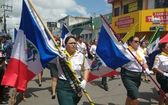 Desfile cívico-militar em Arapiraca no Dia da Independência  