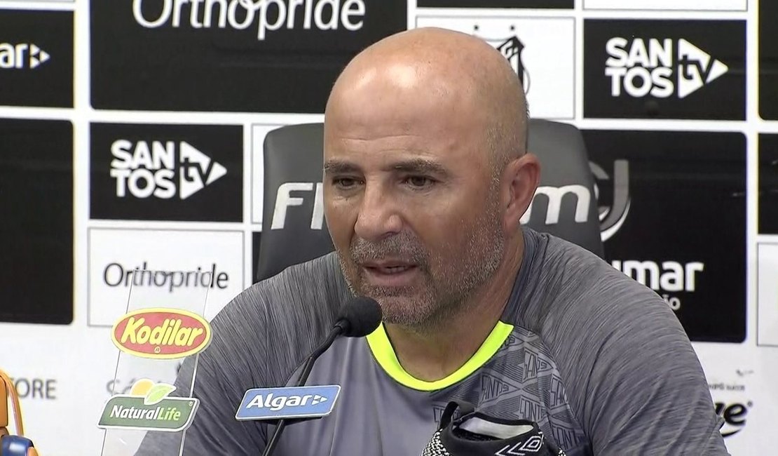 Sampaoli vê vitória sobre Palmeiras como 'ponto de partida' para o Santos