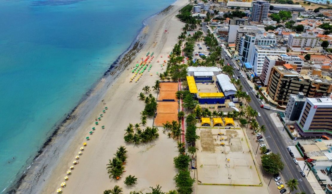 Maceió vai sediar Circuito Brasileiro de Vôlei de Praia em fevereiro