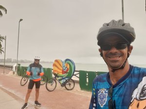 Ida e volta: dupla pedala de bicicleta 210 km no percurso Porto Calvo/Maceió
